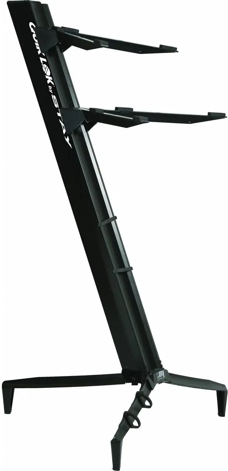 QUIK LOK SL/913 ALU Hopfällbart keyboardstativ Black