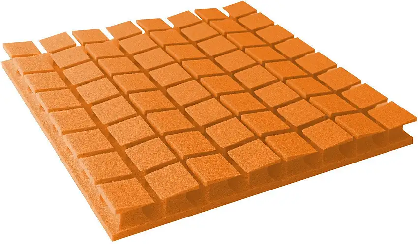 Mega Acoustic PA-PM8K-O-6060 U Orange Absorberande skumplastpaneler