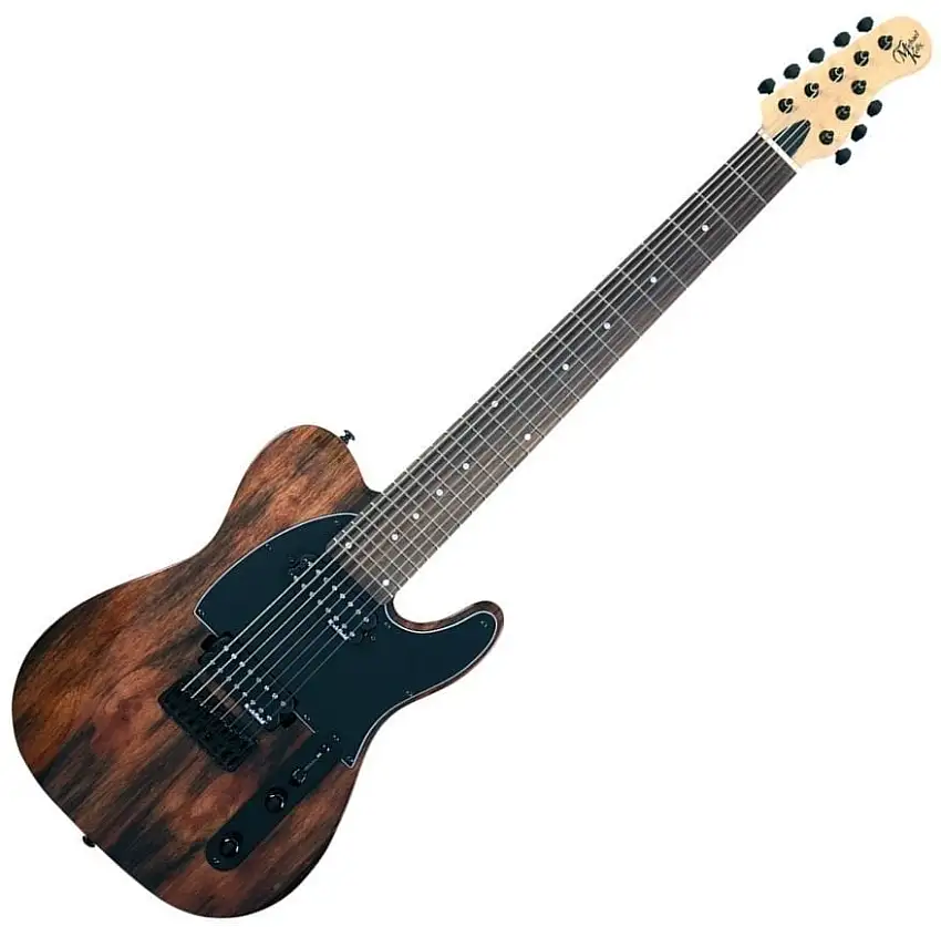 Michael Kelly 508 8-String Striped Ebony