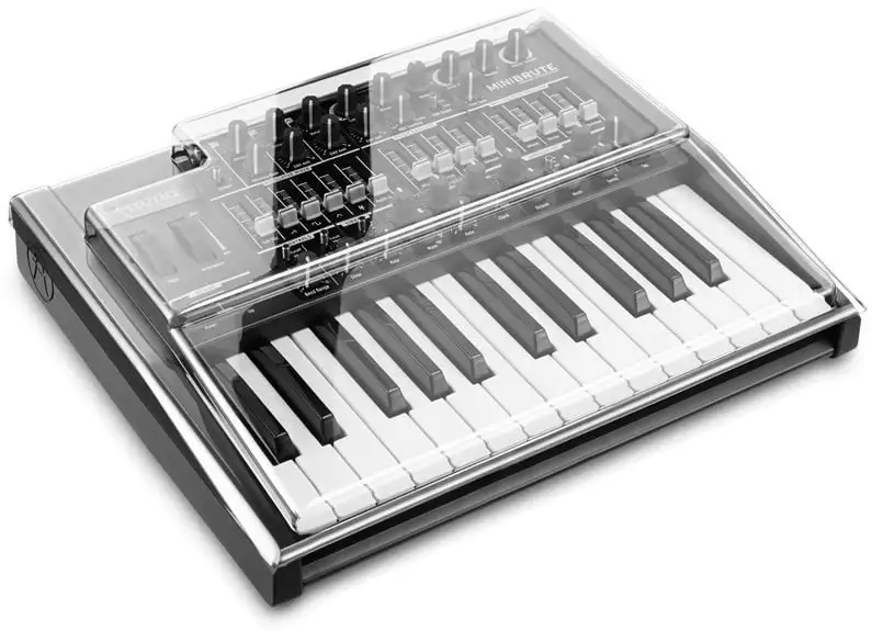 Decksaver LE Arturia Mini Brute LE Plast keybard lock