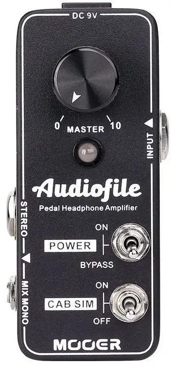 MOOER Audiofile Guitar Headphone Amplifier