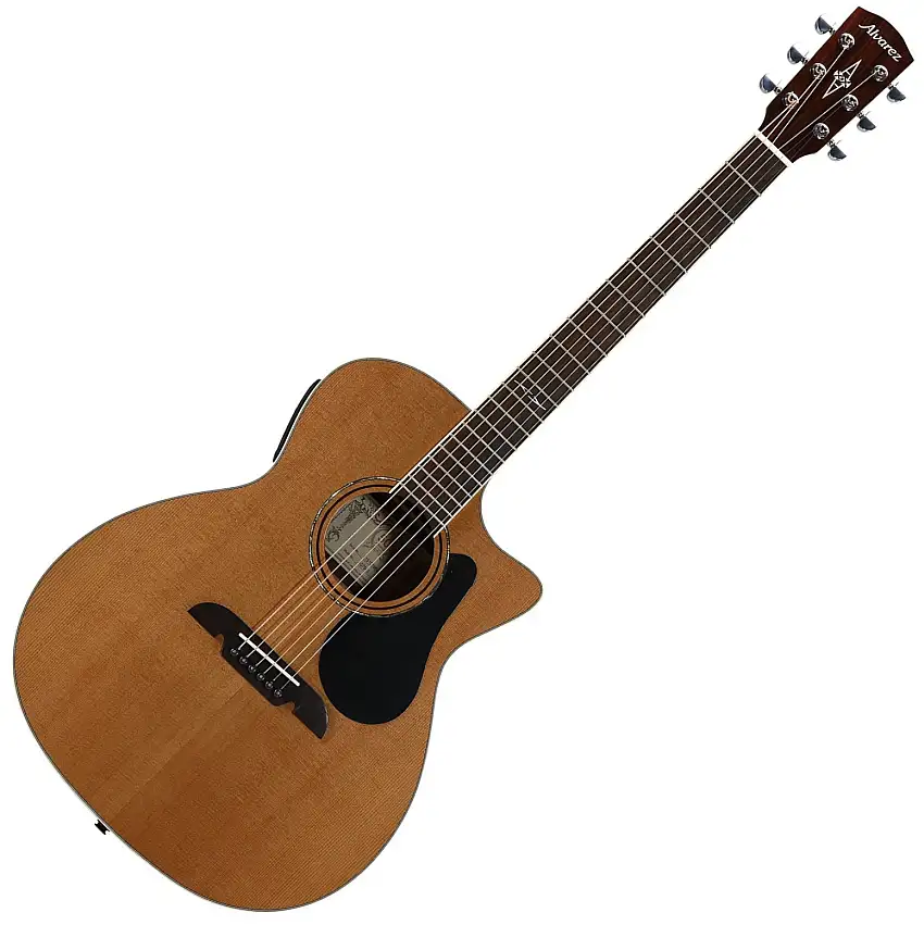 Alvarez AG75CE Grand Auditorium Electric/Cutaway