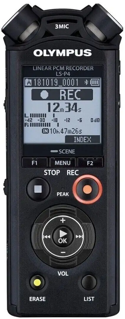 Olympus LS-P4 Bärbar digital inspelare