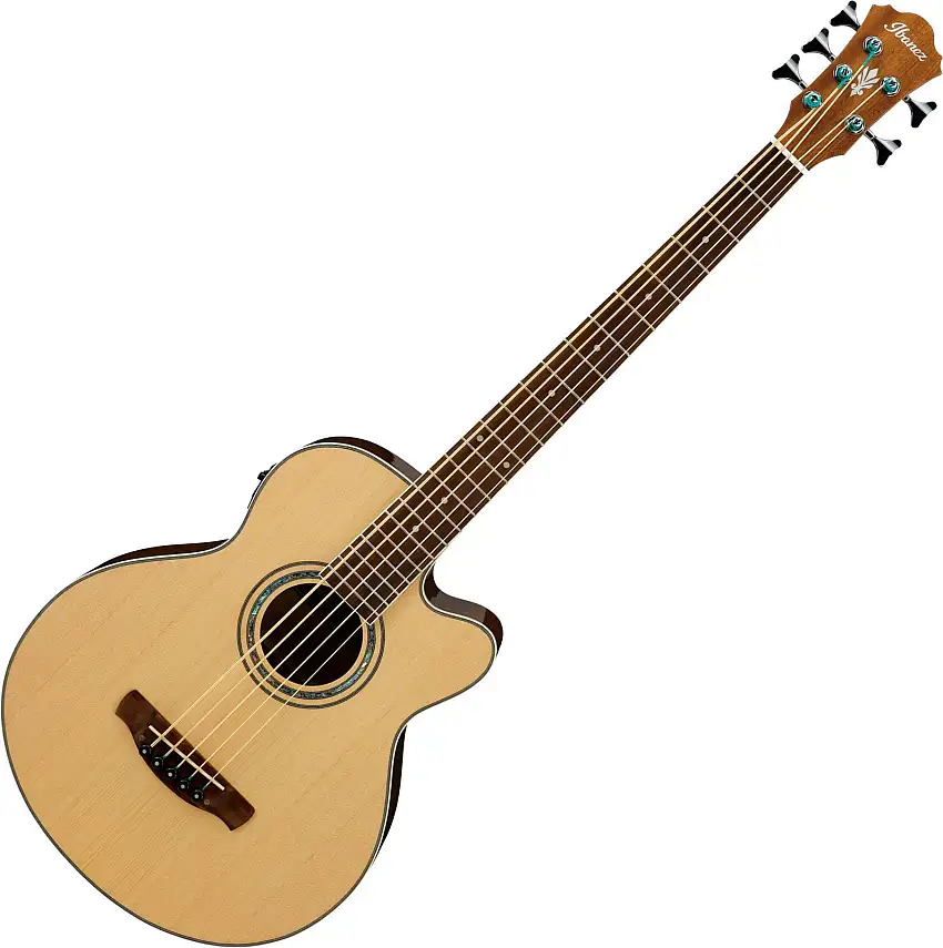 Ibanez AEB105E-NT Natural High Gloss Akustisk basgitarr