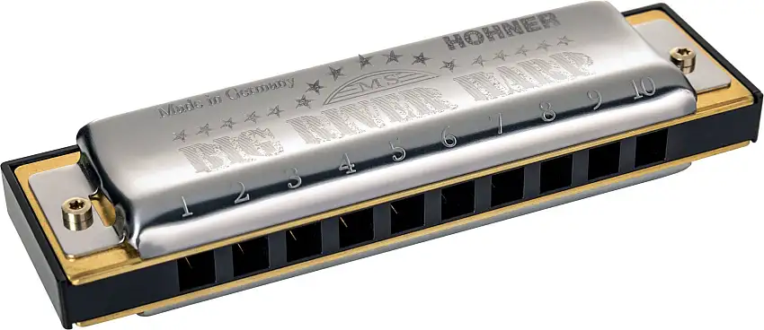 Hohner Big River Harp MS Richter-A Diatoniskt munspel