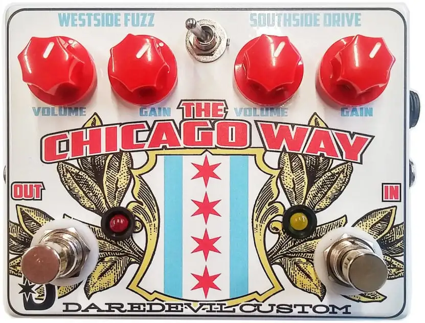 Daredevil Pedals the Chicago Way Overdrive Fuzz