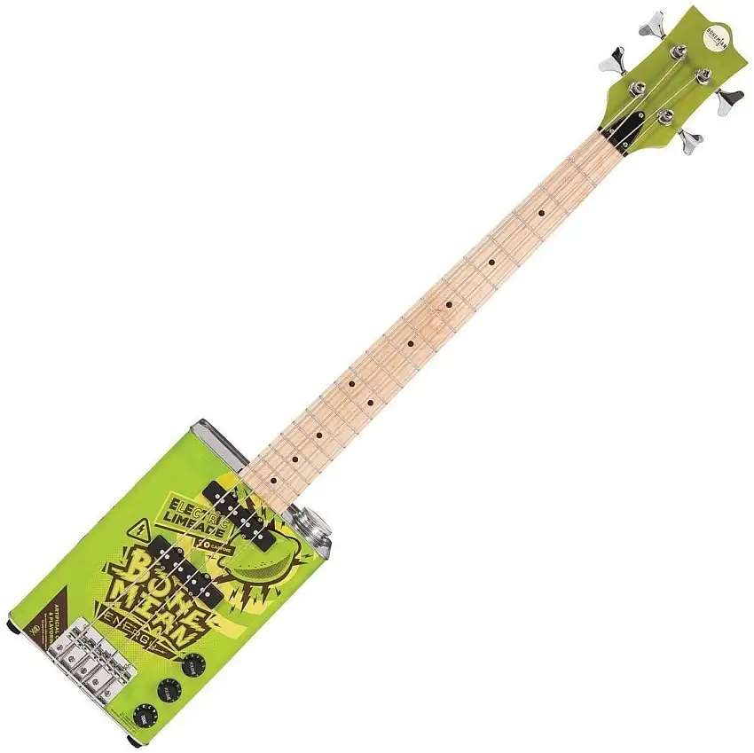 Bohemian Oil Can Bass Limeade 4-strängad basgitarr