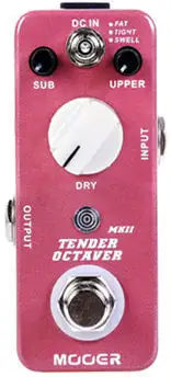MOOER Tender Octaver MKII Gitarreffekt