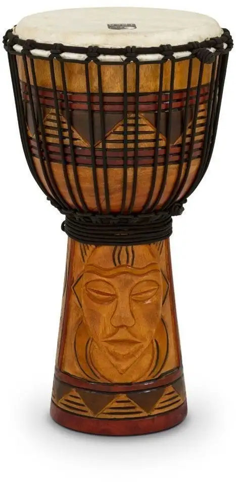 Toca Percussion TODJ-8TM Djembe Origins Series Tribal Mask