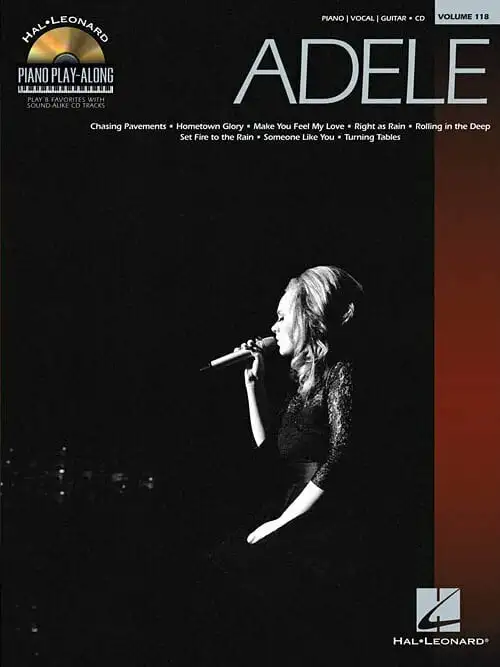 Adele Piano Play-Along Volume 118 (Book/CD) Noter