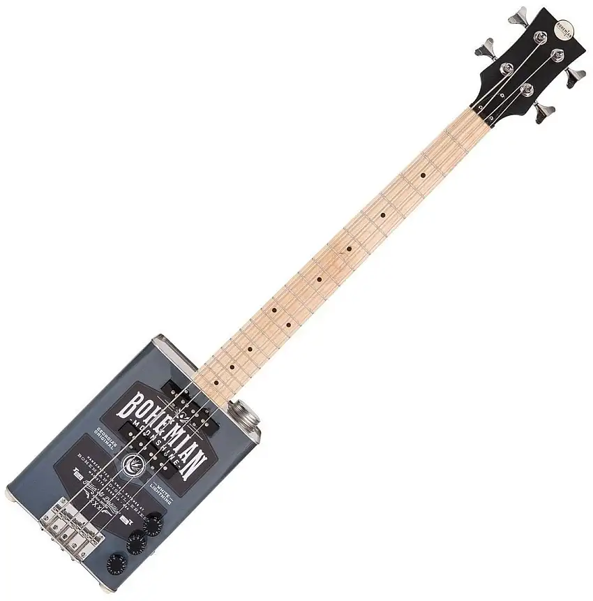 Bohemian Oil Can Bass Moonshine 4-strängad basgitarr