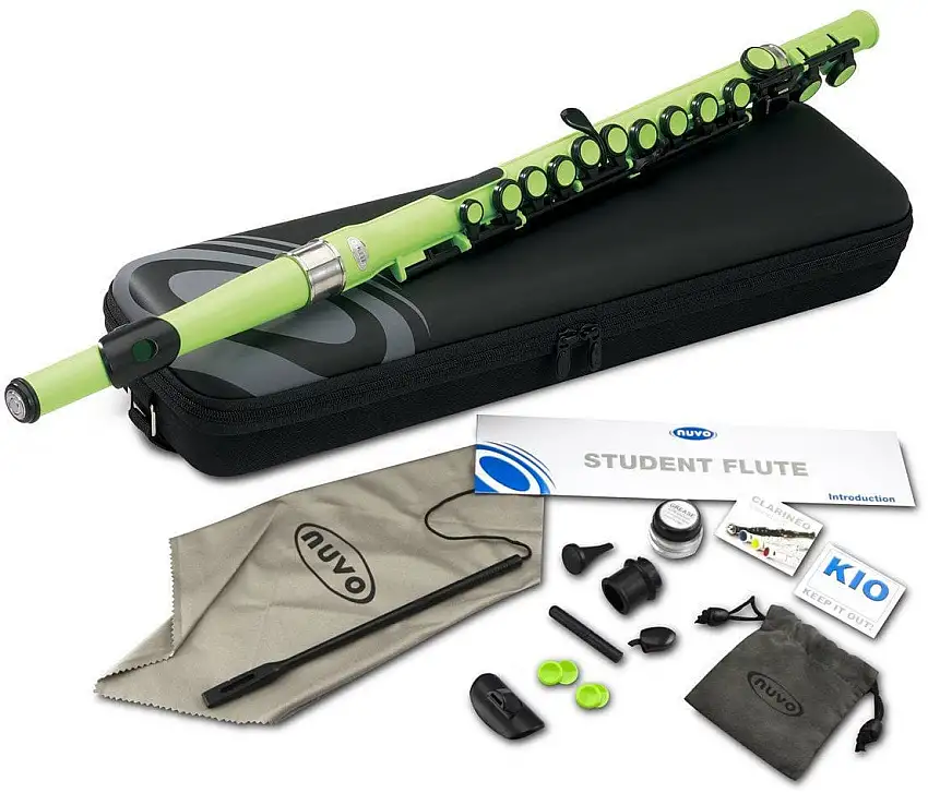 NUVO Student Flute Kit Laser Green