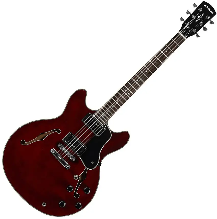 Alvarez AAT33/BGE Hollow Body Double Cutaway