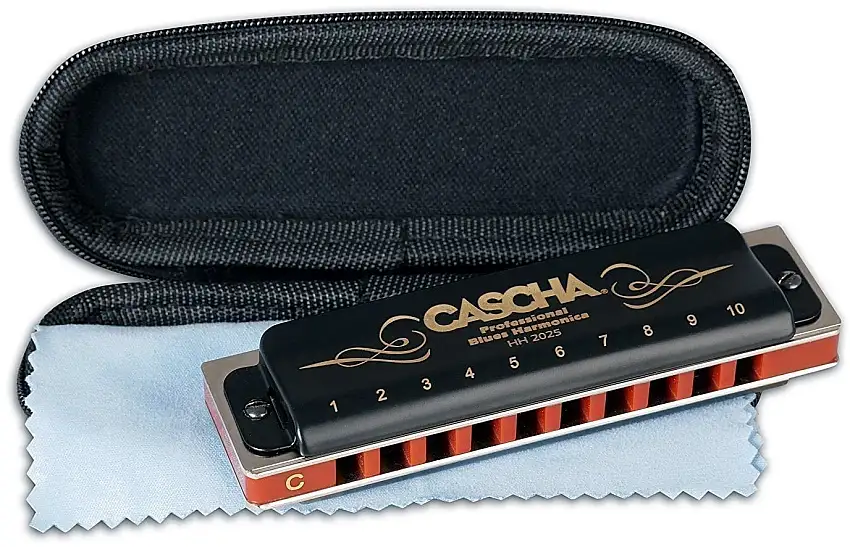 Cascha HH 2025 Professional Blues C Diatoniskt munspel