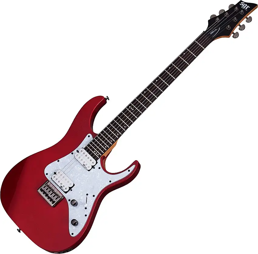 Schecter BANSHEE-6 SGR Metallic Red Elektrisk gitarr