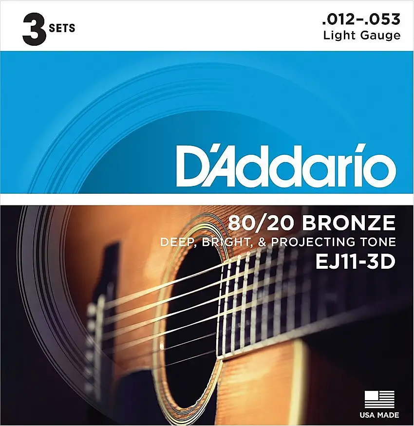 D'Addario EJ11-3D Gitarrsträngar