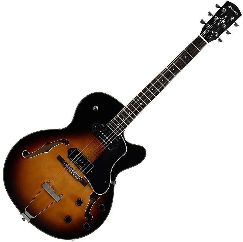 Alvarez AAT34/TSB Hollow Body Single Cutaway