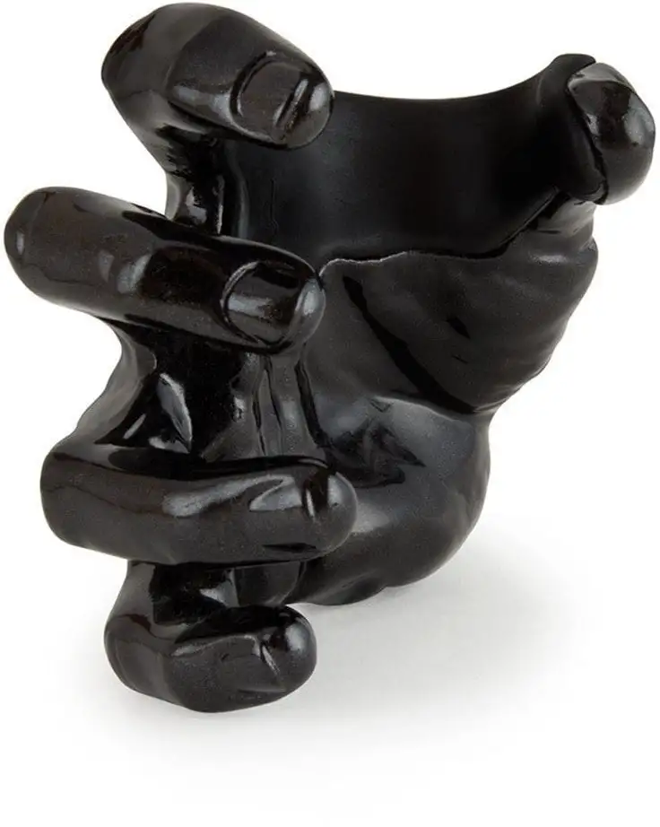 GuitarGrip Guitar Grip Black Metallic Hand Right