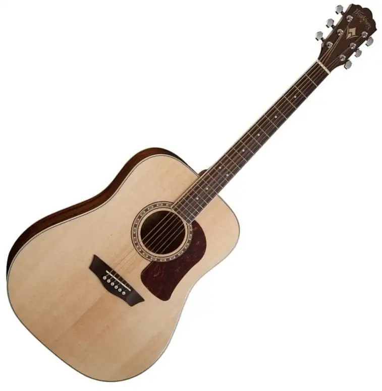 Washburn Heritage D10S Natural Dreadnought-gitarr