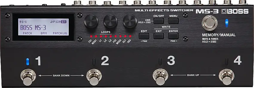 Boss MS-3 Fotpedal