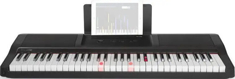 The ONE SK-TOK Light Keyboard Piano Tangentbord med pekfunktion Onyx Black
