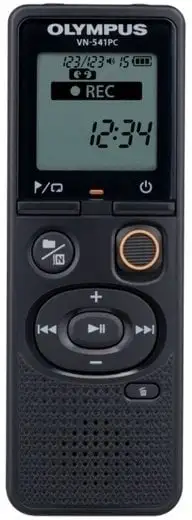 Olympus VN-541PC Bärbar digital inspelare