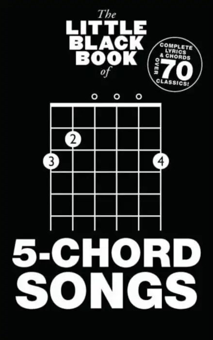 Wise Publications The Little Black Book of 5-Chord Songs Noter