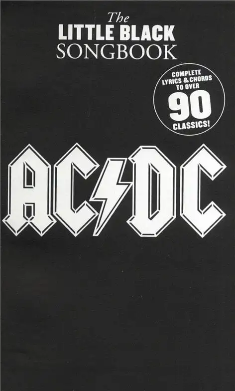Wise Publications The Little Black Songbook: AC/DC Noter