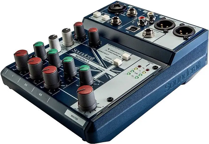 Soundcraft Notepad-5 Mixningsbord