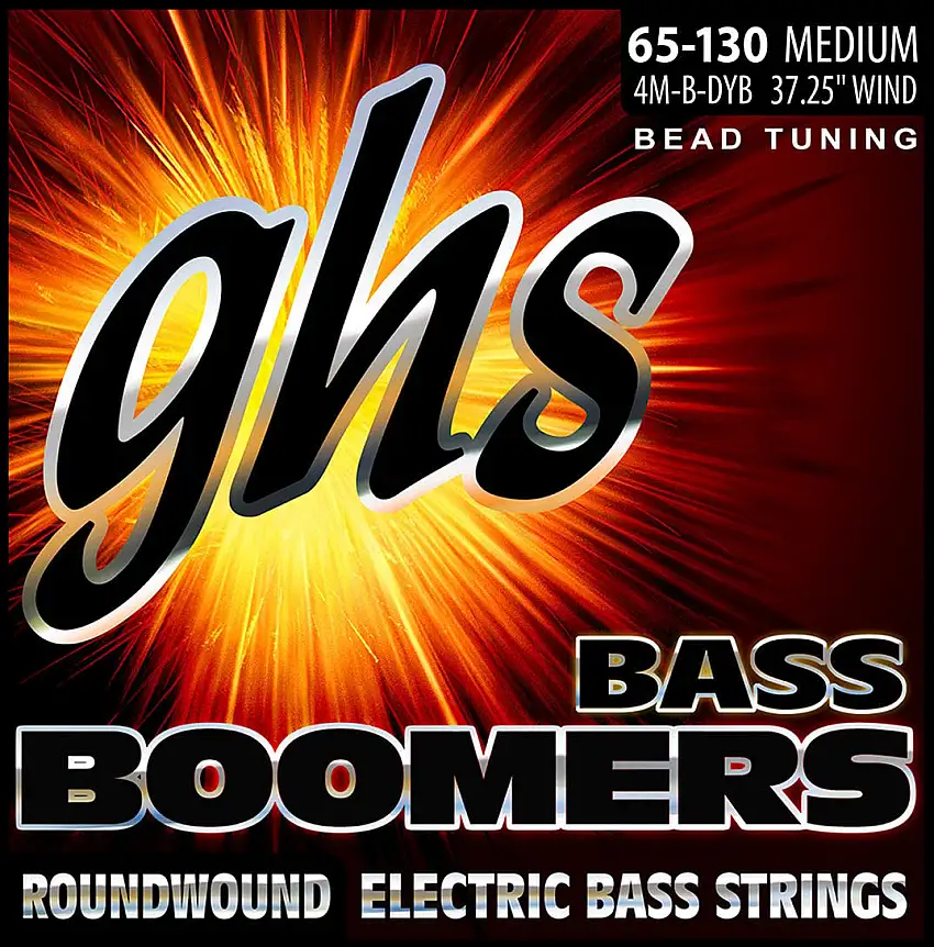 GHS 3045-4-M-B-DY Boomers Basgitarrsträngar