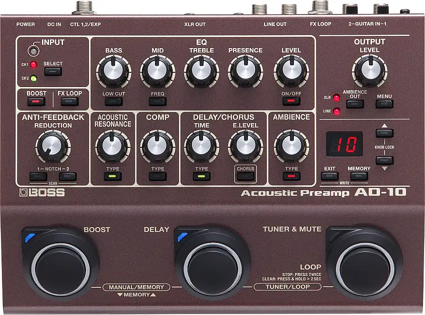 Boss AD-10 Gitarr Multi-effekt