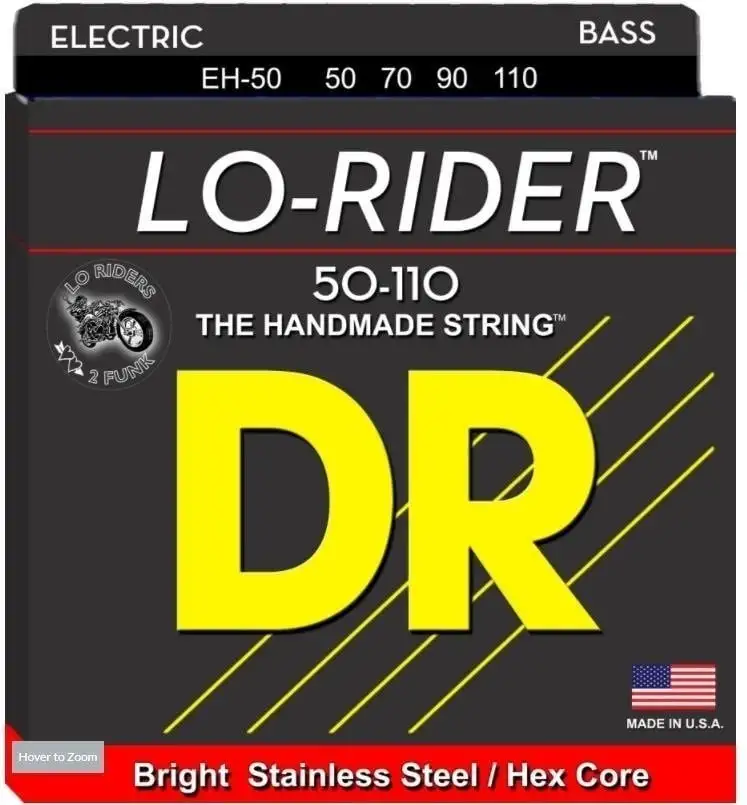 DR Strings EH-50 Basgitarrsträngar