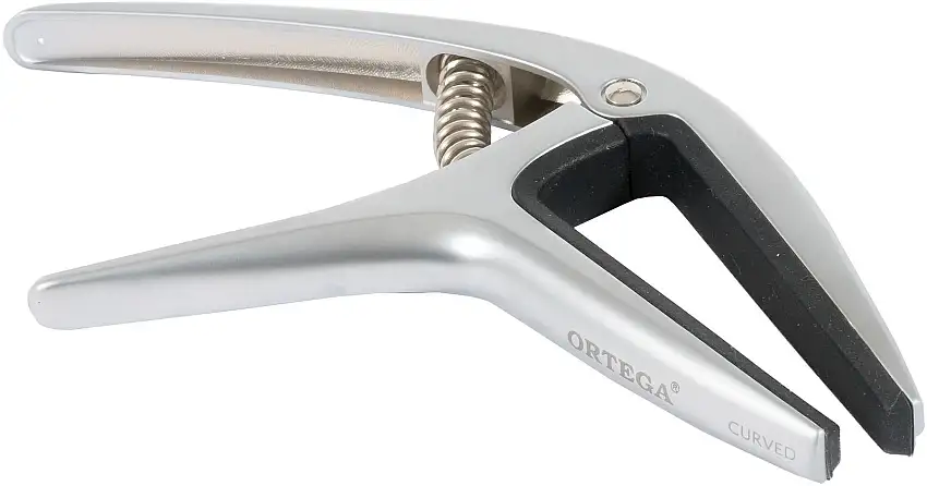 Ortega TWCAPO-CR Silver Capo för klassisk gitarr