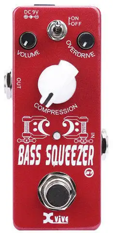 XVive B1 Bass Squeezer Basgitarr effektpedal