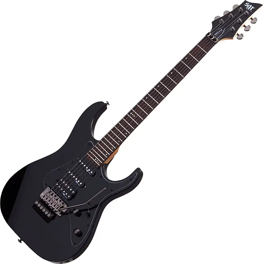 Schecter BANSHEE-6 FR SGR Gloss Black Elektrisk gitarr