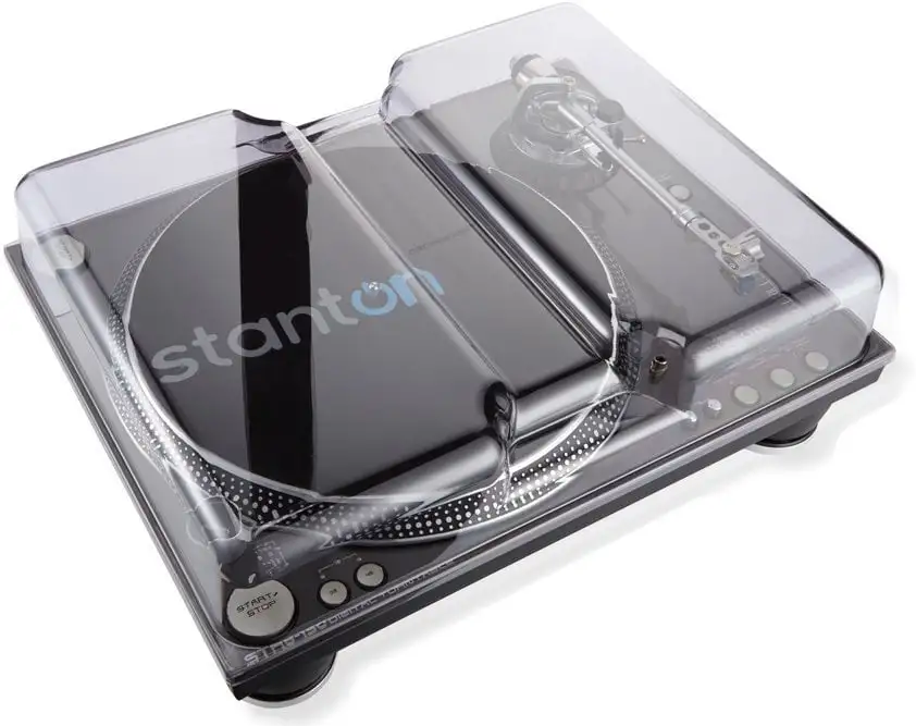 Decksaver Denon VL12 Prime and Stanton ST.150 cover