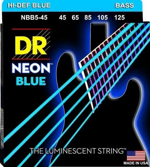 DR Strings NBB5-45 Basgitarrsträngar