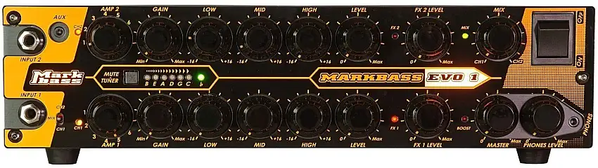 Markbass MB EVO 1 Solid State basförstärkarhuvuden