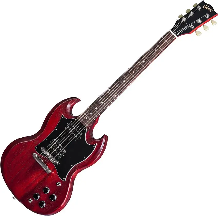 Gibson SG Faded T 2017 Nickel Worn Cherry