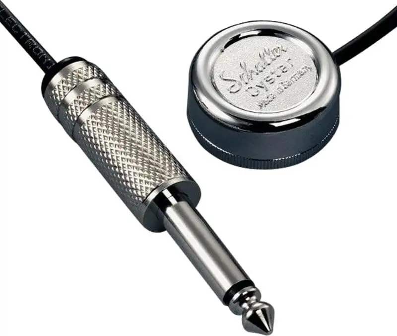 Schaller 16050103 Nickel Pickup för akustisk gitarr
