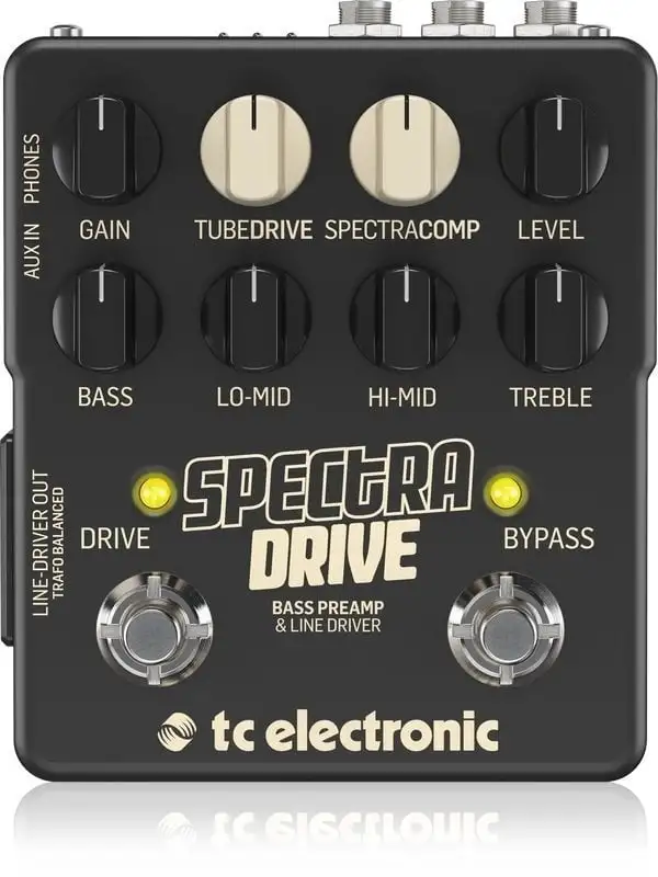 TC Electronic SpectraDrive Basgitarr effektpedal