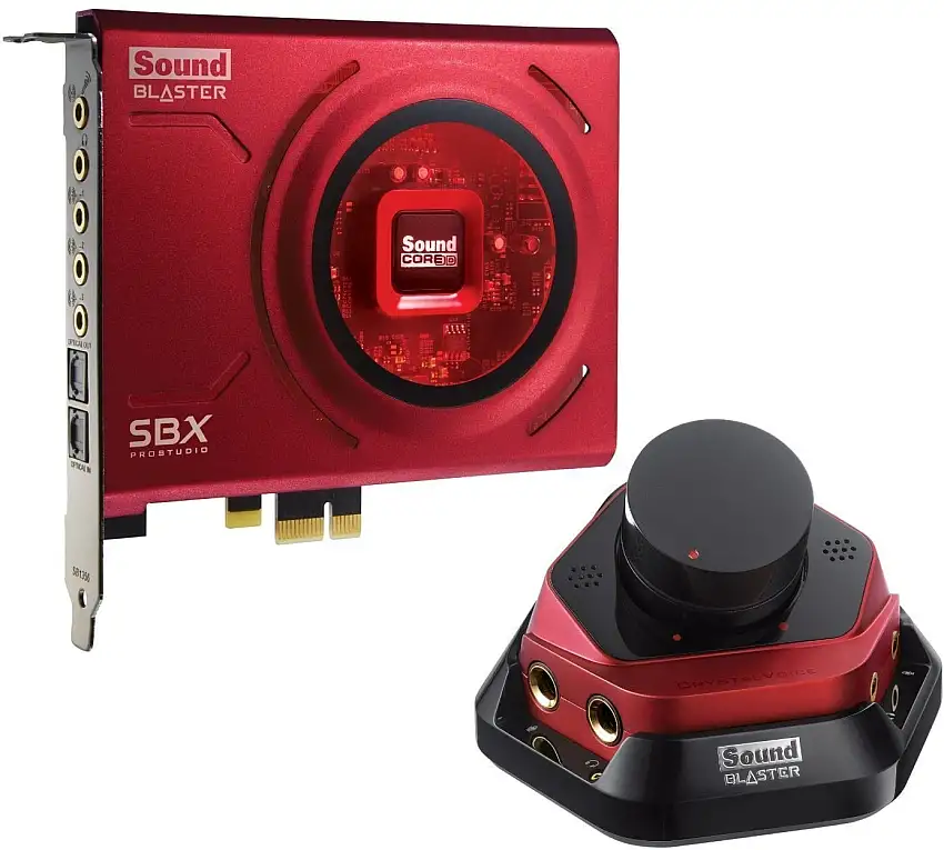 Creative Sound Blaster ZX PCI-ljudgränssnitt
