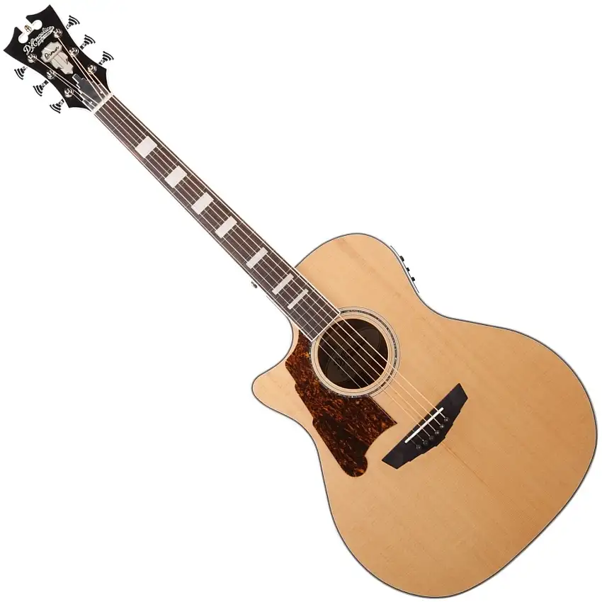 D'Angelico Premier Gramercy Natural elektroakustisk gitarr