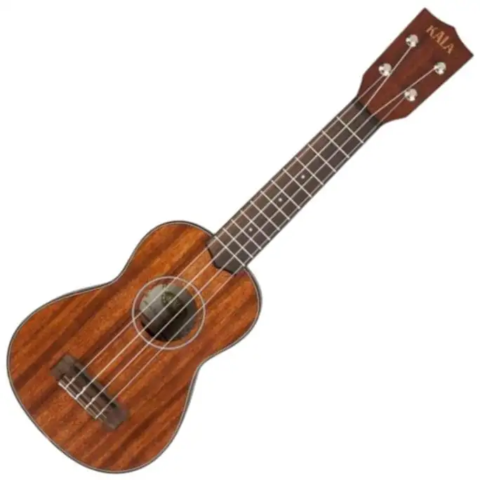 Kala Solid Mahogany Soprano Ukulele with Case