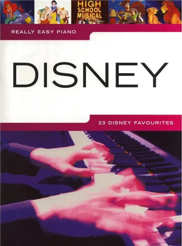 Hal Leonard Europe Really Easy Piano: 23 Disney Favourites Noter