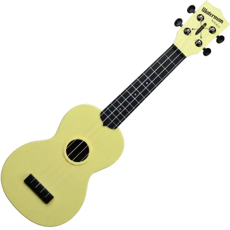 Kala Waterman Pale Yellow Soprano Ukulele