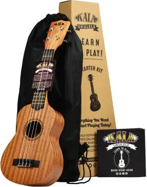 Kala KALA-LTP-SET Natural Satin Soprano Ukulele