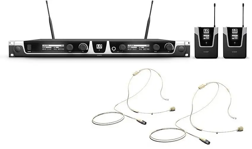 LD Systems U508 BPHH 2 Trådlöst set
