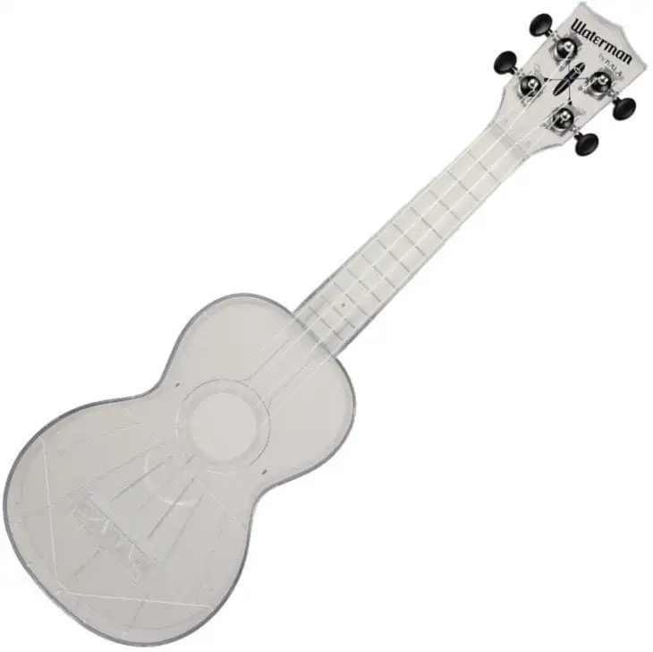 Kala Waterman Ice Transparent Soprano Ukulele