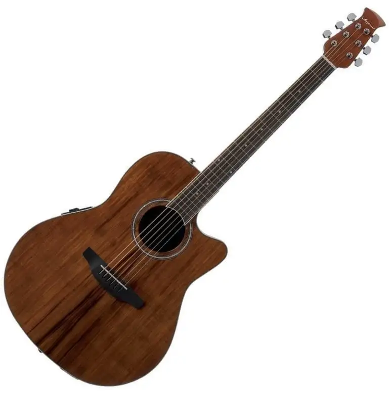 Ovation Applause AB24IIP Mid Cutaway Koa Elektroakustisk gitarr